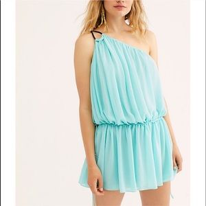 NWT Free People One Shoulder Kayleen Dress